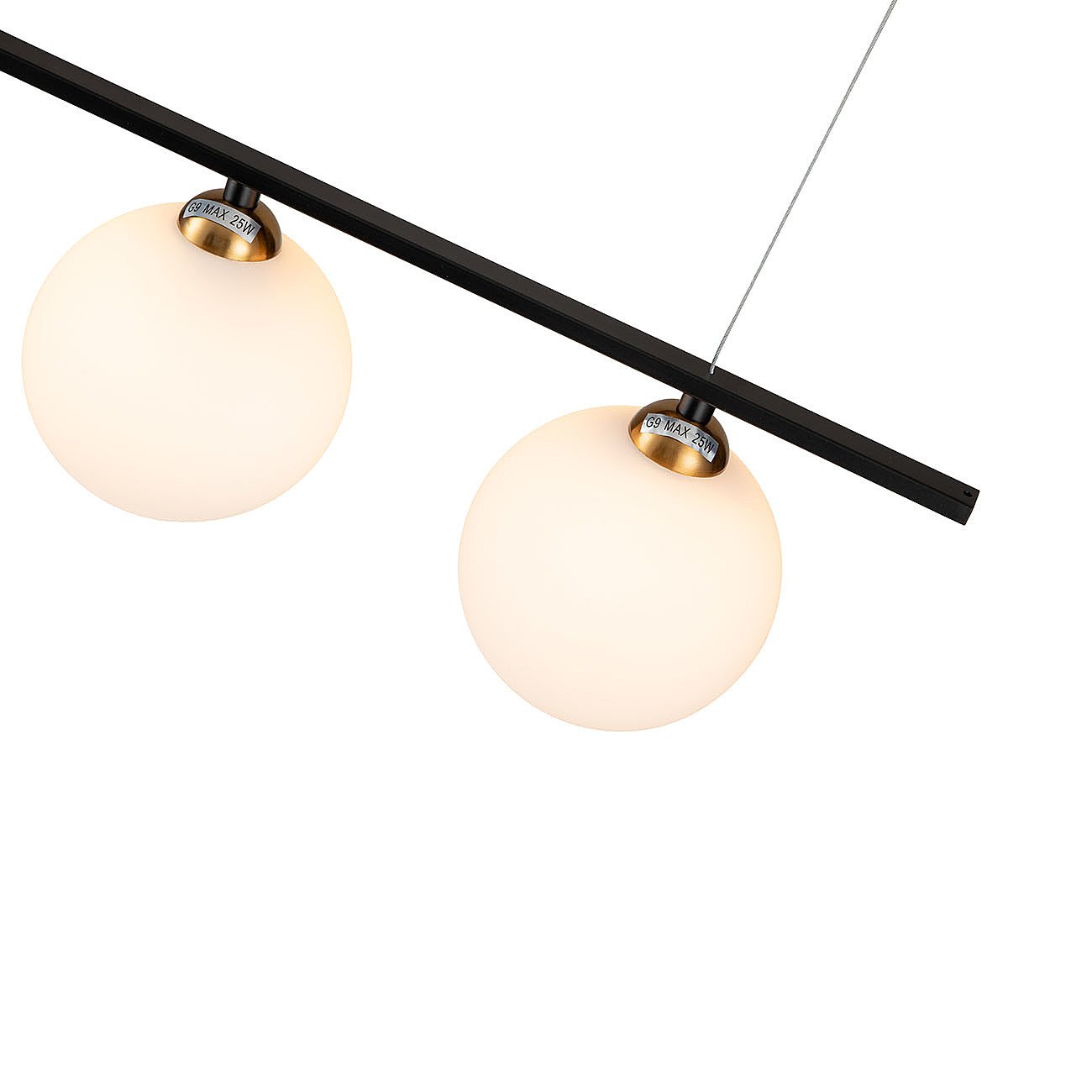 V000152 Светильник подвесной Indigo Opaco 11015/3P Black V000152