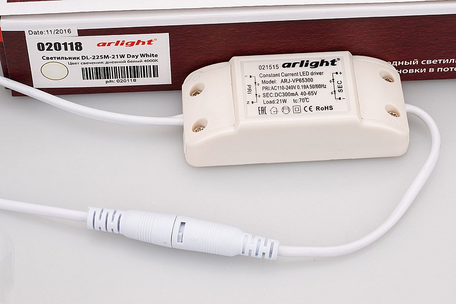 Встраиваемый светильник Arlight Dl Edge 020118