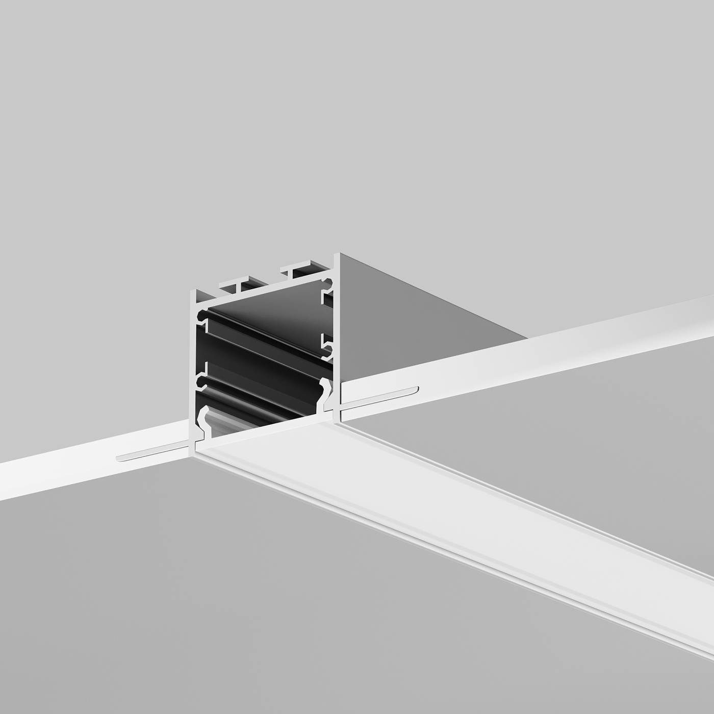 Профиль Maytoni Встраиваемый со скрытым фланцем профиль 636011