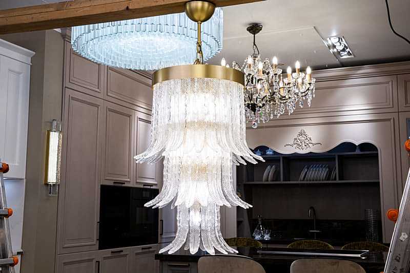 L38415.92 Подвесная хрустальная люстра Sciabole L'Arte Luce Luxury L38415.92