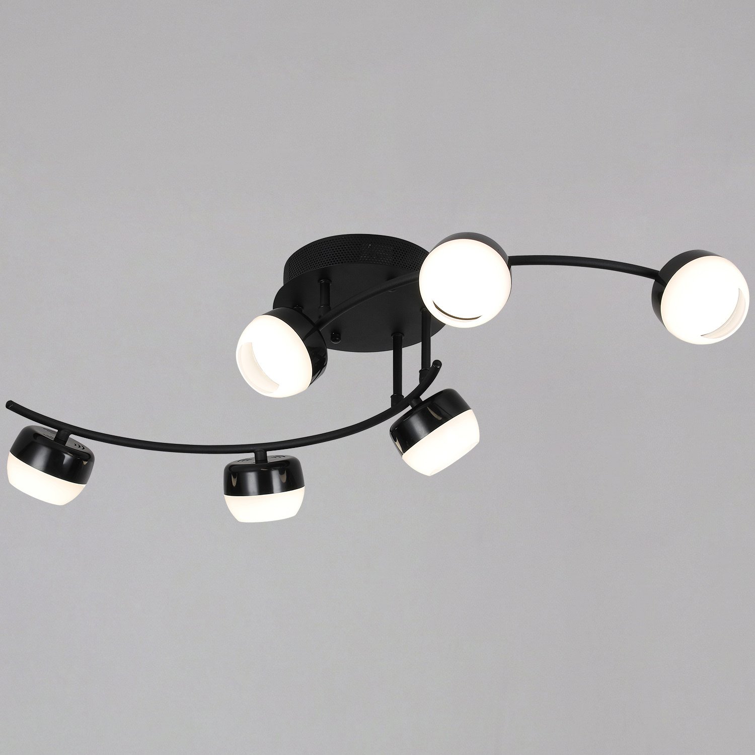 90590-0.3-06 Black Потолочная люстра Reluce 90590-0.3-06 Black