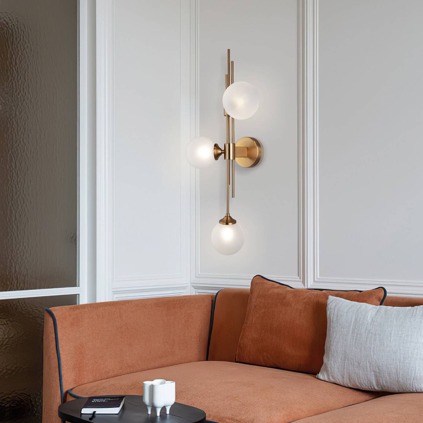 Настенное бра Eurosvet Volver 50383/3 латунь