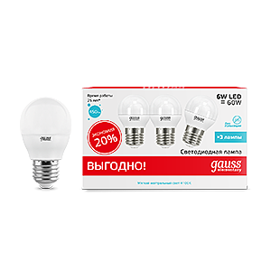 Светодиодная лампа Gauss 53226