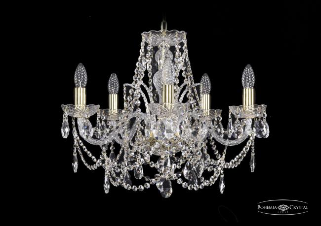 1411/5/195 G Подвесная хрустальная люстра 1411 Bohemia 1411/5/195 G