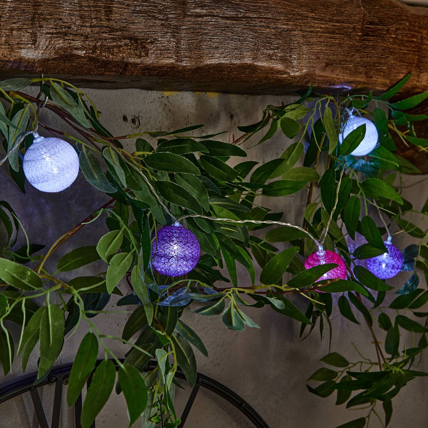 Гирлянда Uniel ULD-S0200-010/STB/2AA WHITE IP20 TANGLES-1