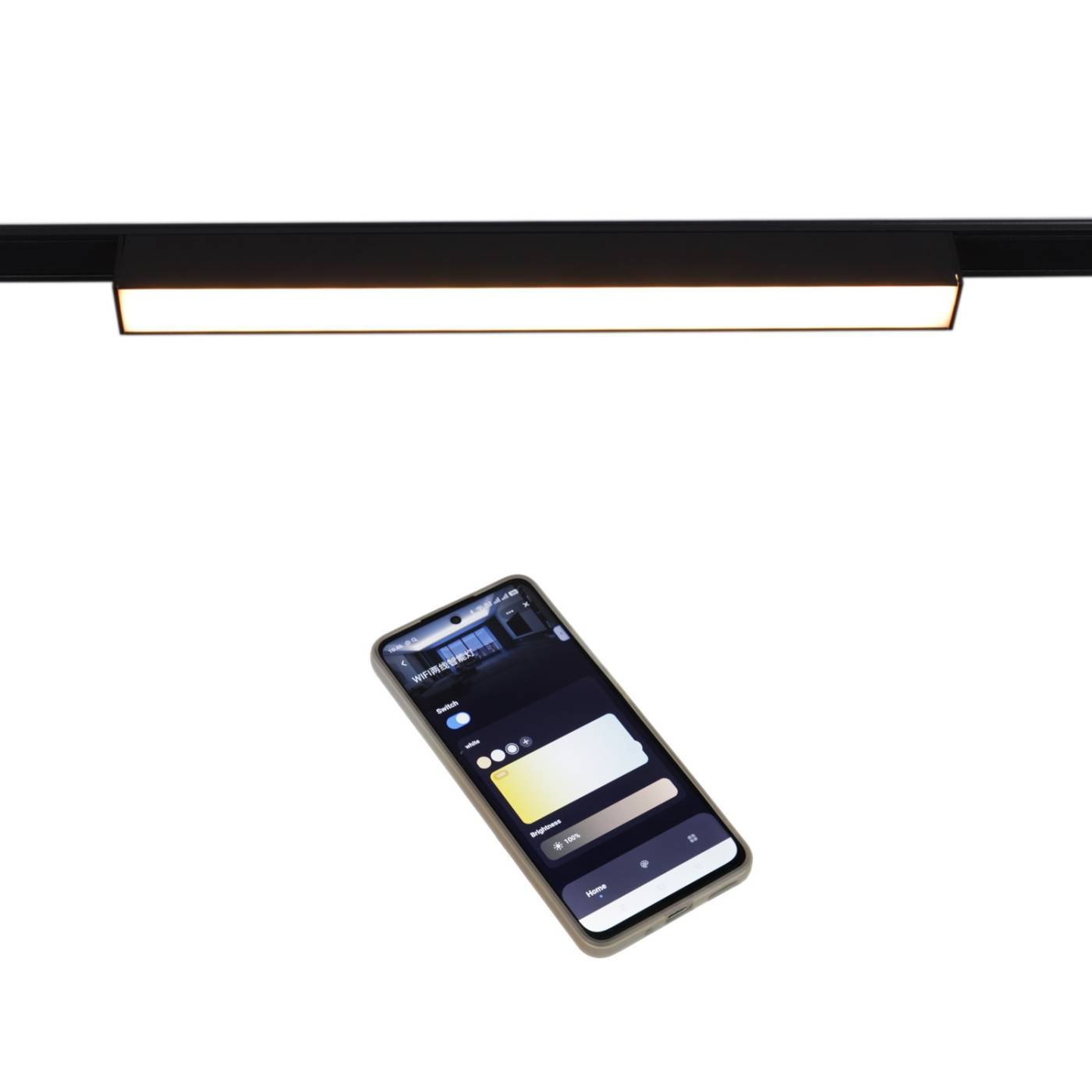 Трековый светильник Reluce 13003-9.3-001UR magnetic LED10W BK CCT+SMART