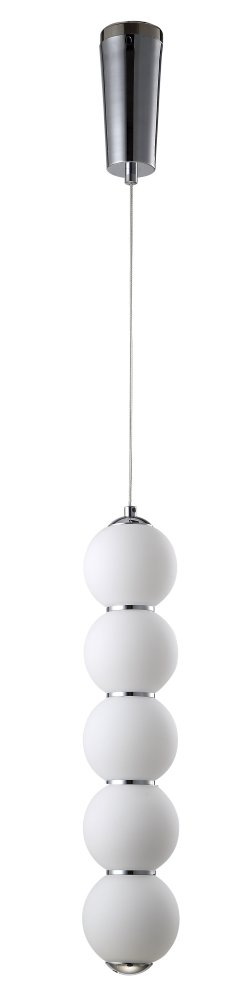 DESI SP5 CHROME/WHITE Светильник подвесной Crystal Lux Desi DESI SP5 CHROME/WHITE