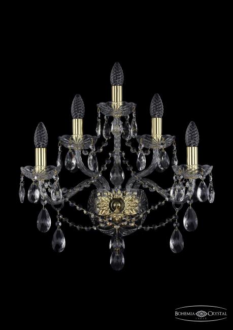 1415B/2+2+1/200/XL G Настенное бра Bohemia 1415 1415B/2+2+1/200/XL/G