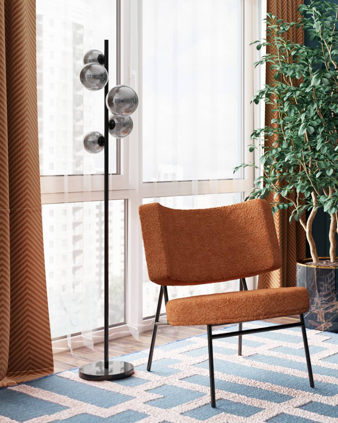 Кресло Stool Group LV-101-S493-01