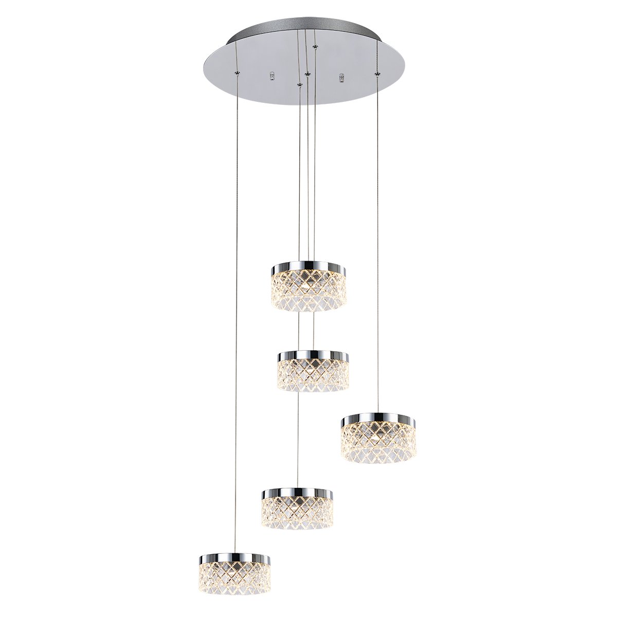 MD21020075-5A chrome Светильник подвесной Delight Collection Diamond cut MD21020075-5A chrome