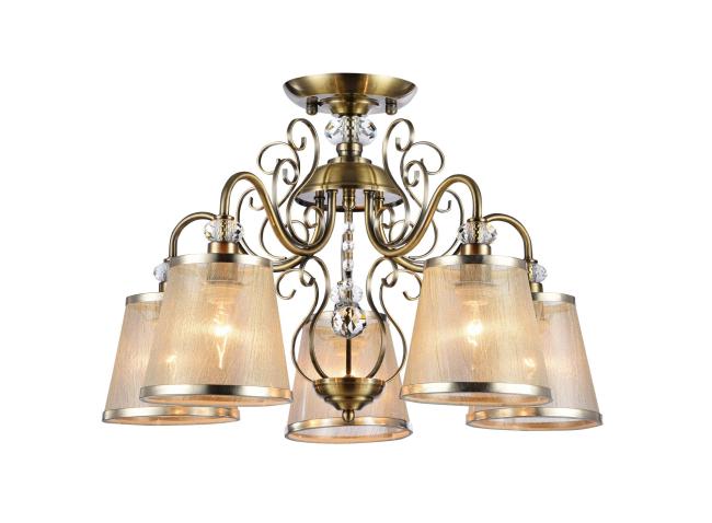 FR2405-PL-05-BZ Потолочная люстра Freya Driana FR2405-PL-05-BZ