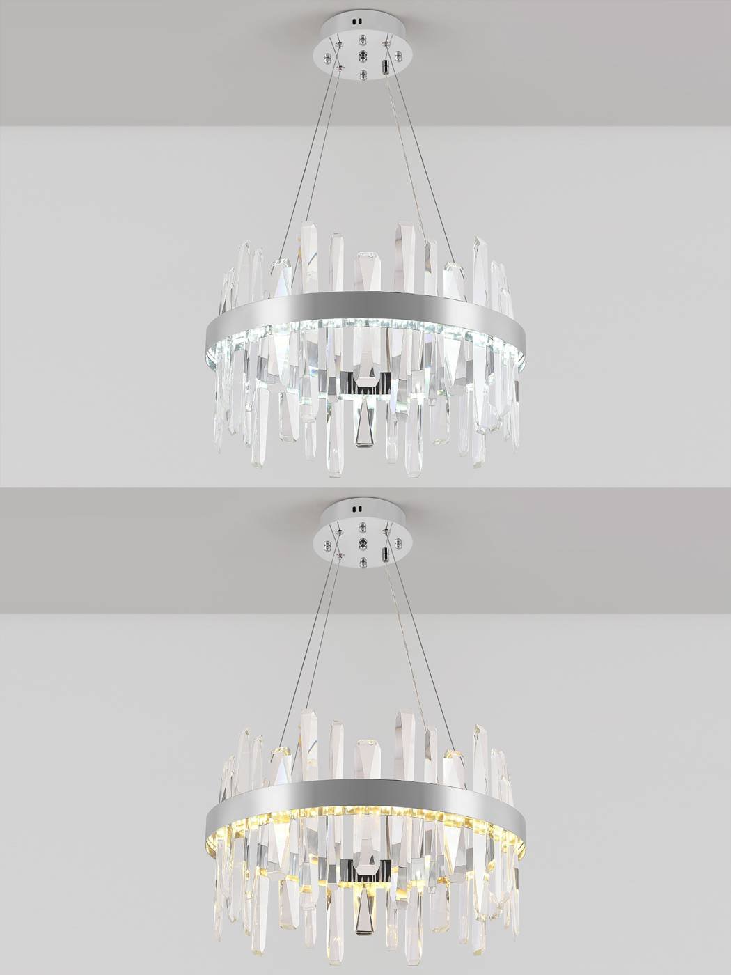 Подвесная люстра Natali Kovaltseva Smart Нимбы LED LAMPS 81255