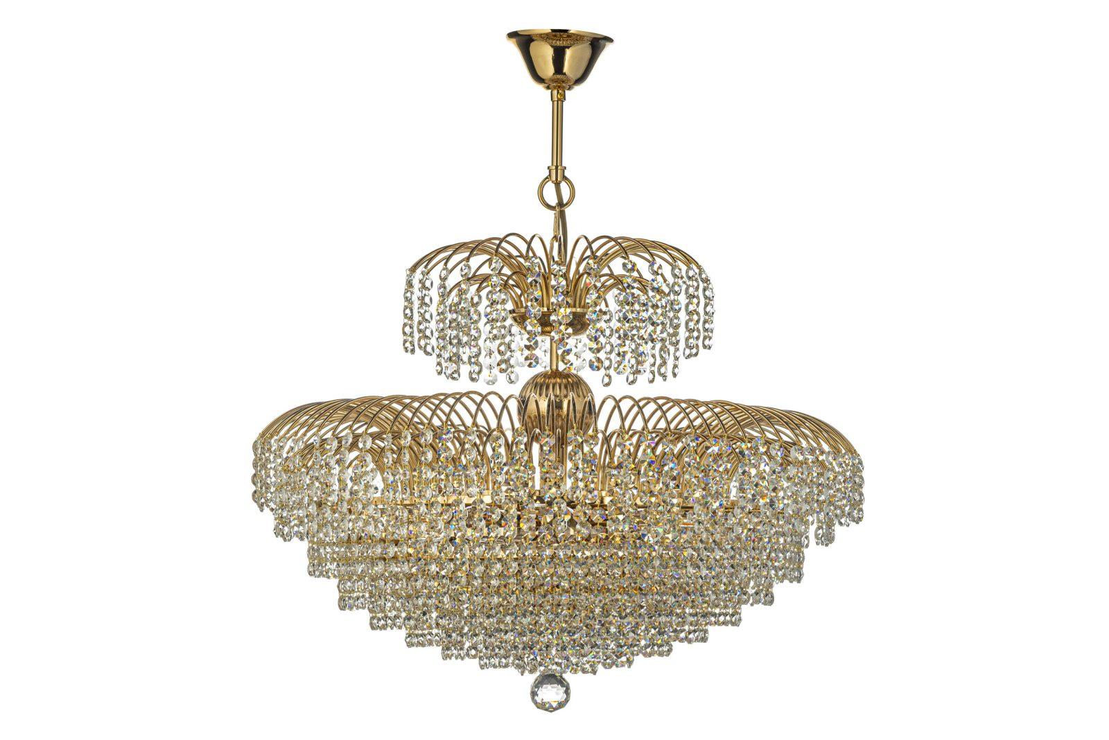 Salentino E 1.5.60.100 G Подвесная хрустальная люстра Salentino Arti Lampadari Salentino E 1.5.60.100 G