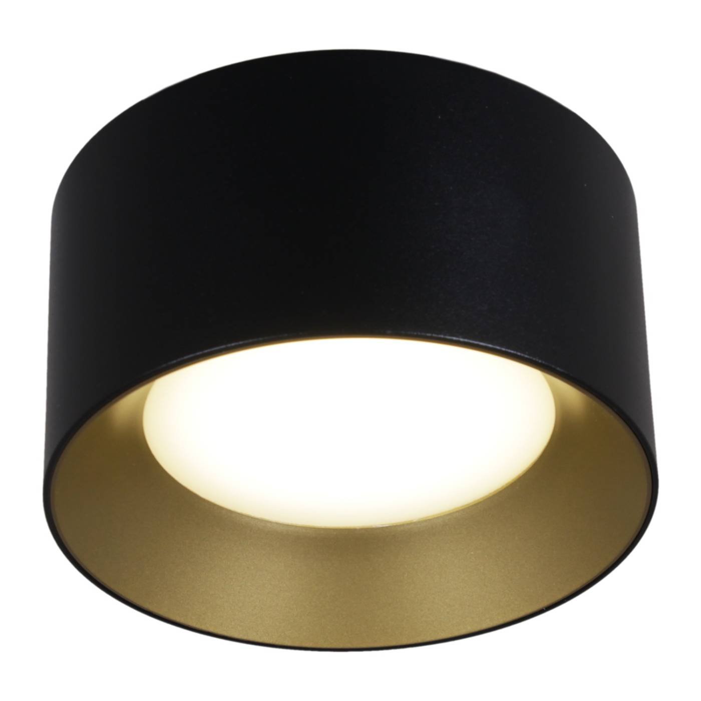 Накладной светильник Reluce 53060-9.5-001LD GX53 BK+GD