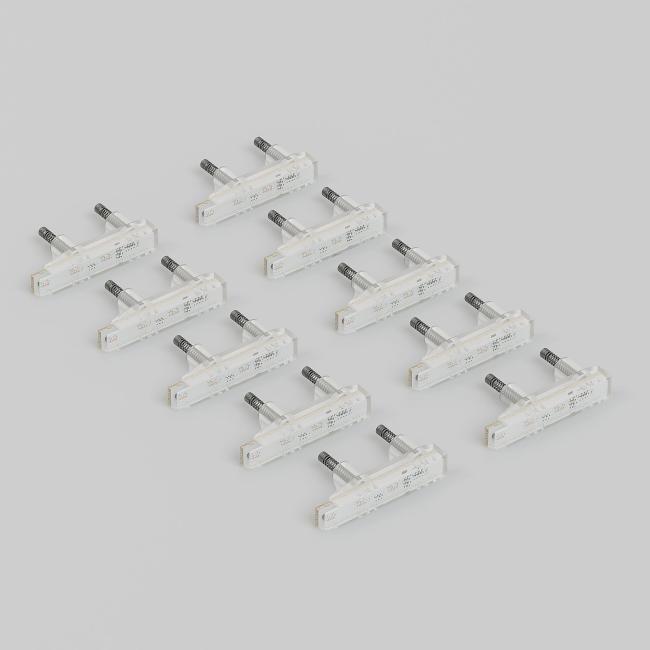 Блок LED подсветки для выключателя Werkel Блок подсветки белый W8020101/ Блок LED подсветки для выключателя 10 шт. (белый)