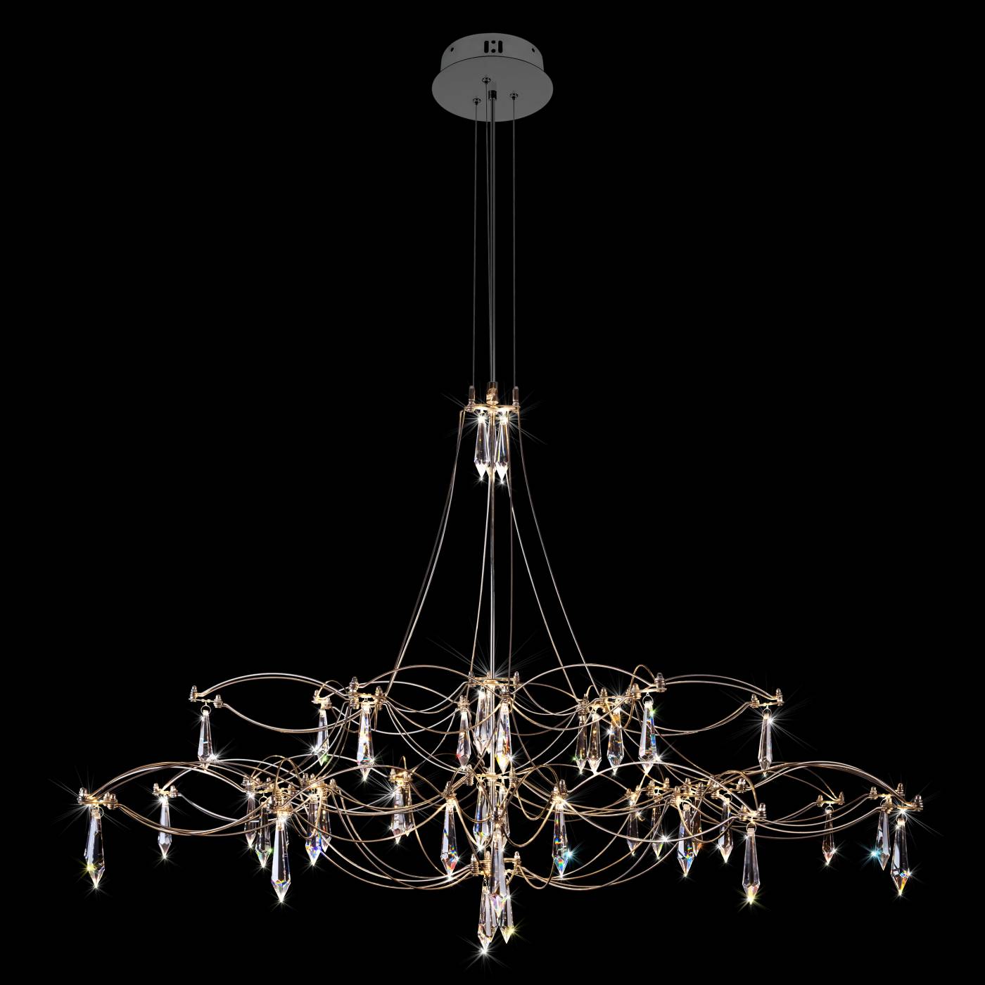 Подвесная люстра Mira Loft It 10590/1000 Silver Asfour