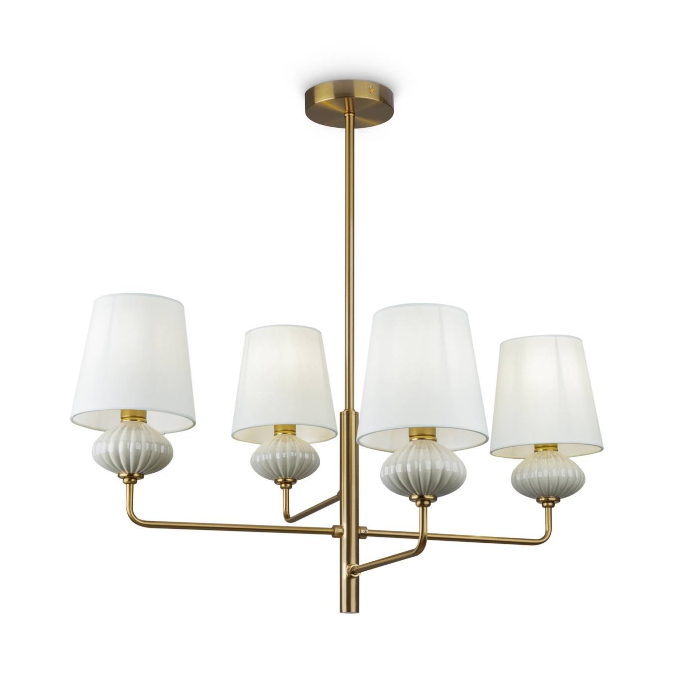 FR2029PL-04BS Люстра на штанге Freya Ceramics FR2029PL-04BS