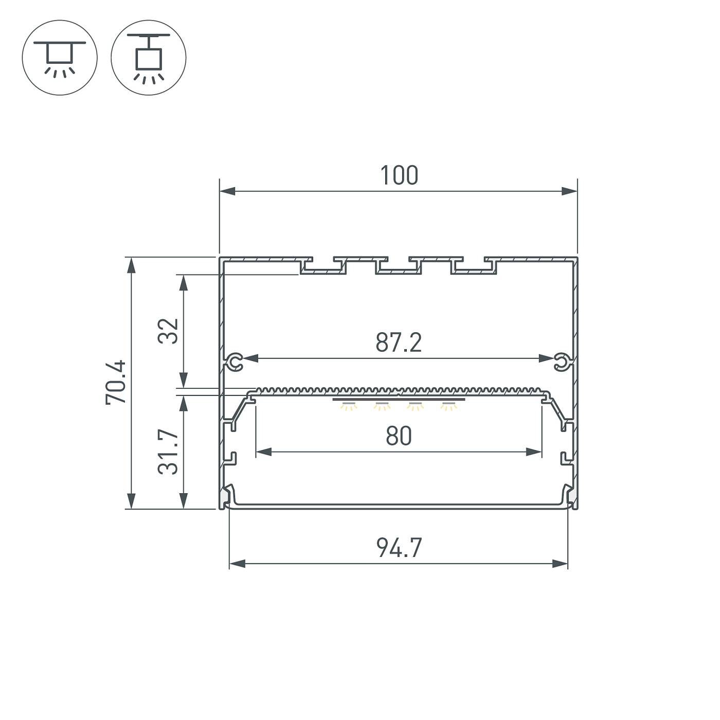 Профиль Arlight Arh-Power 049944