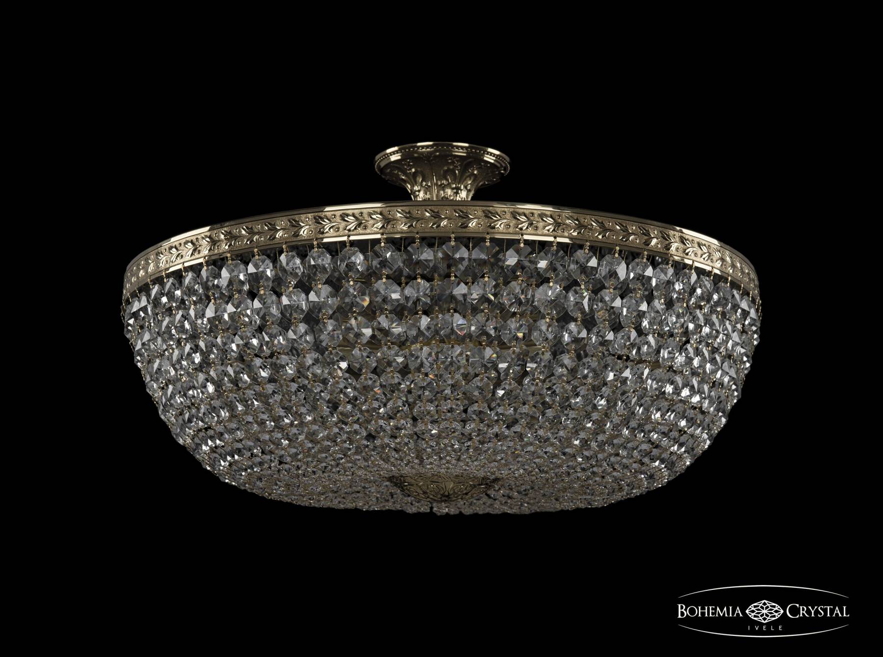 19151/55IV G Потолочная хрустальная люстра Bohemia 1915 19151/55IV G