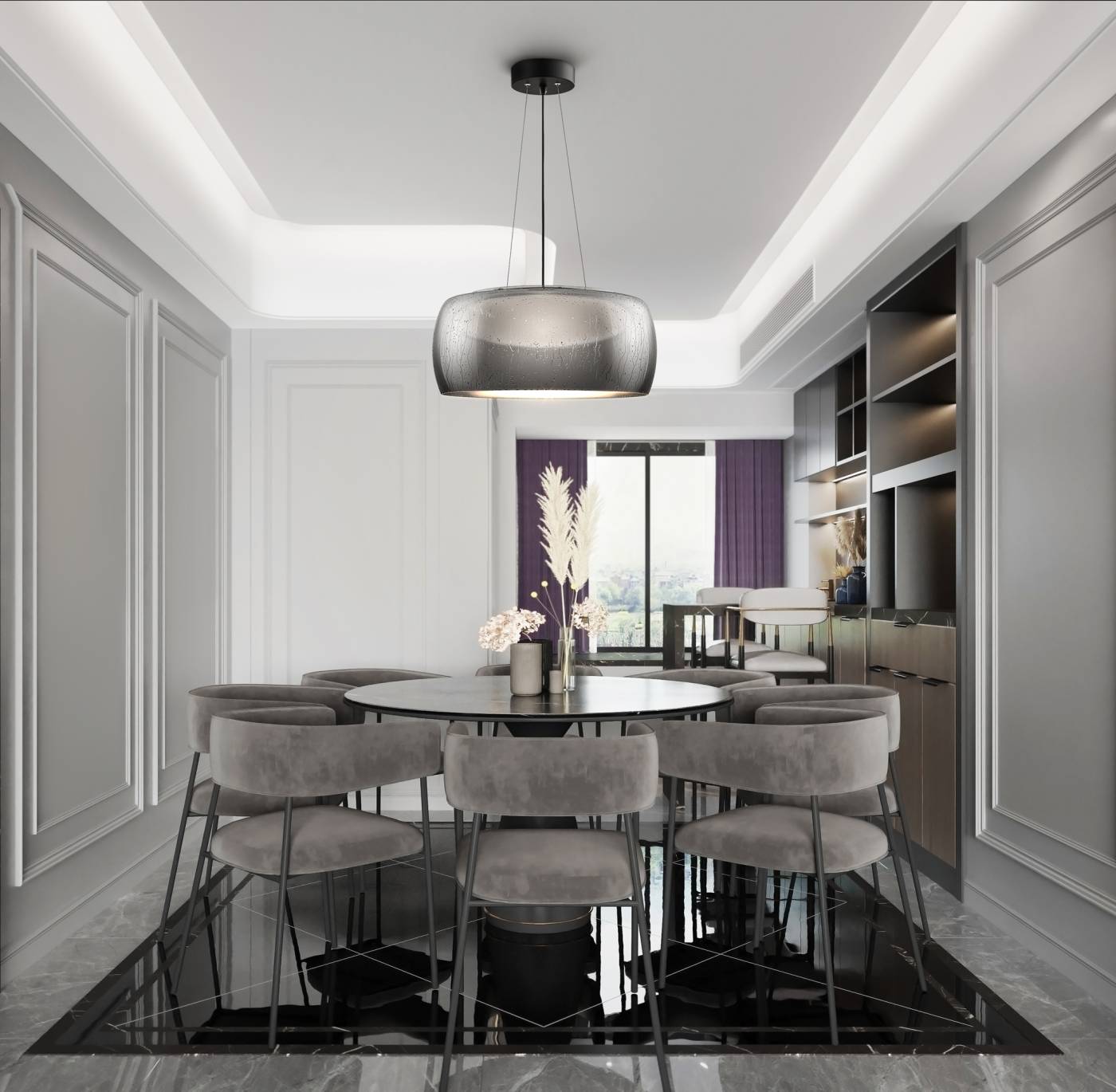 MOD073PL-L16B3K Подвесная люстра Maytoni Solen MOD073PL-L16B3K