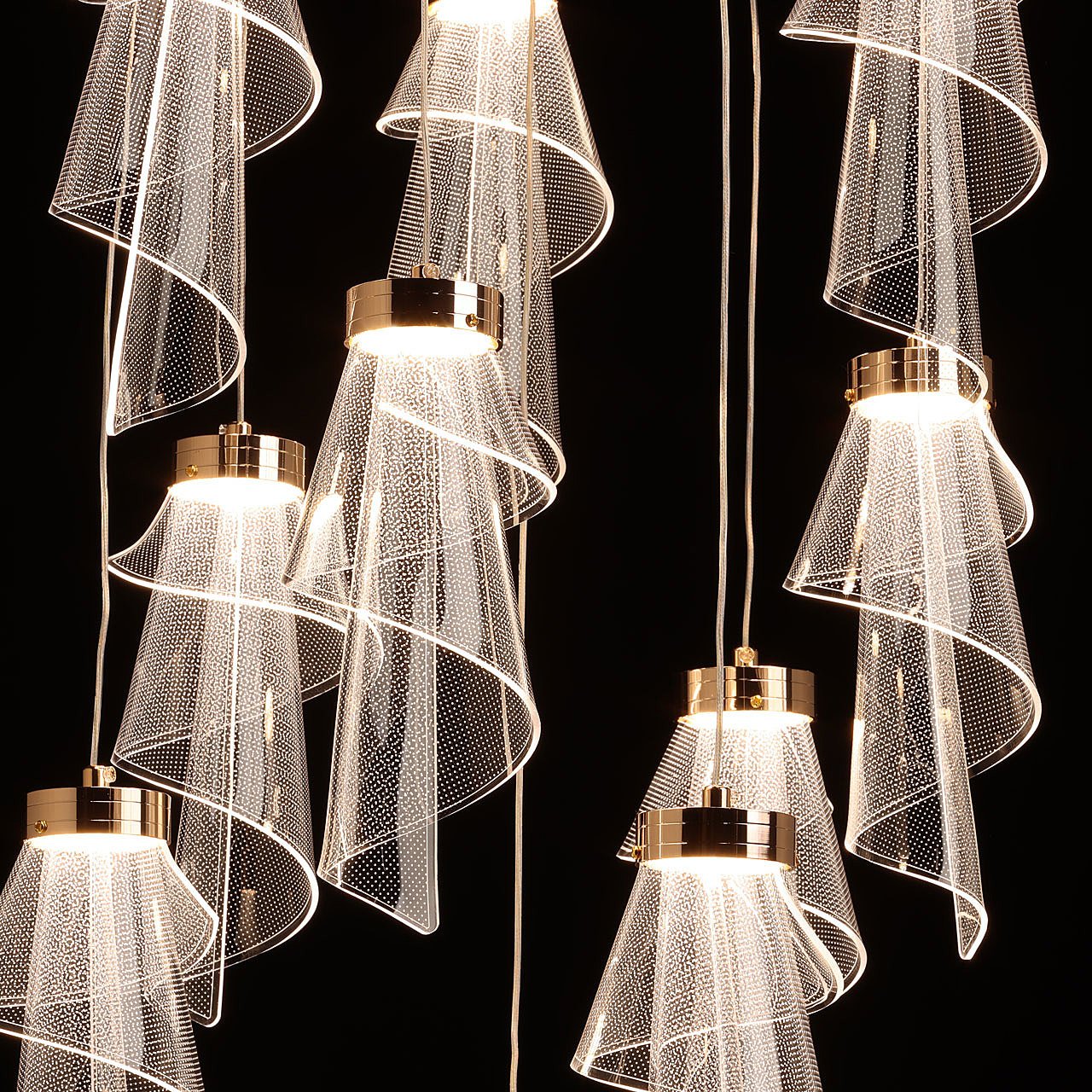 488013110 Подвесная люстра De Markt Конти 488013110