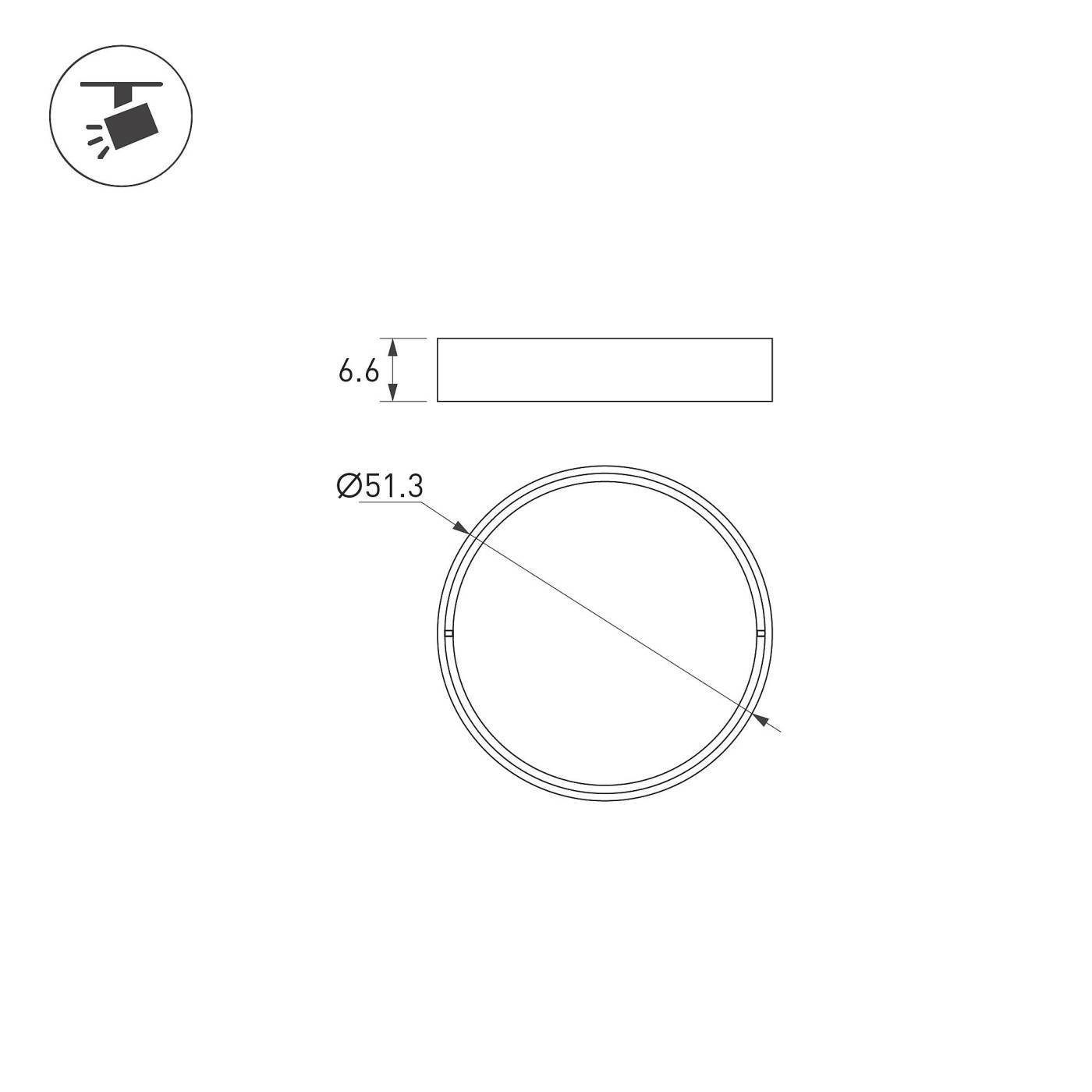 Корректирующий светофильтр Arlight Artifact 057137