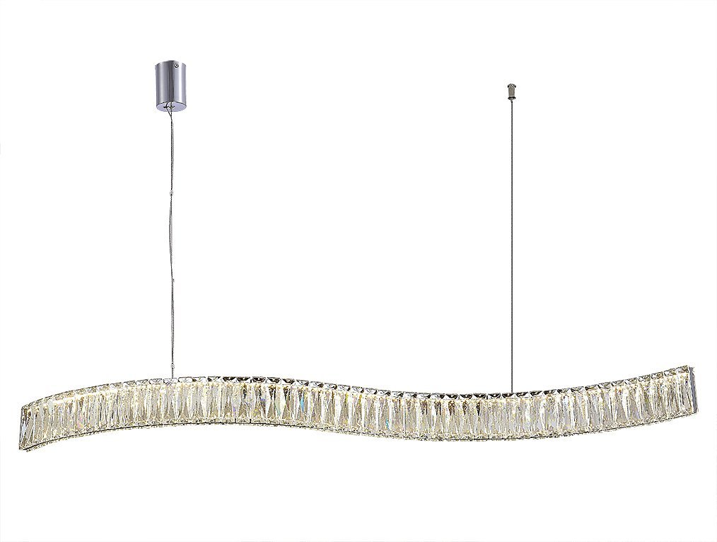 8243N/110 chrome Светильник подвесной Newport Crystal 8243N/110 chrome