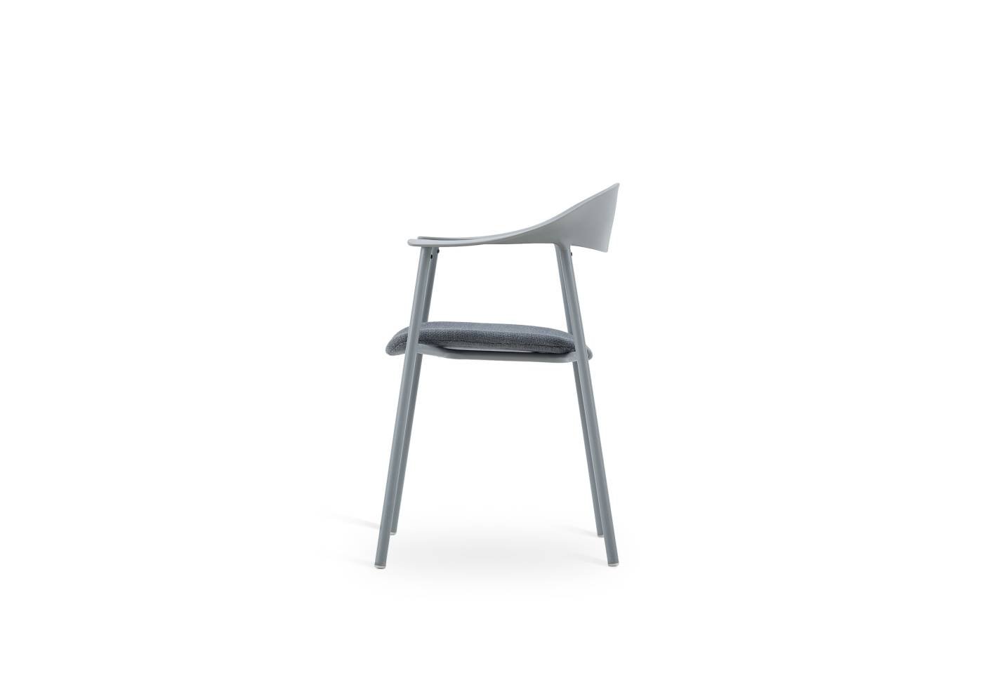 PC018-C grey Стул пластиковый Stool Group Eila УТ000039777