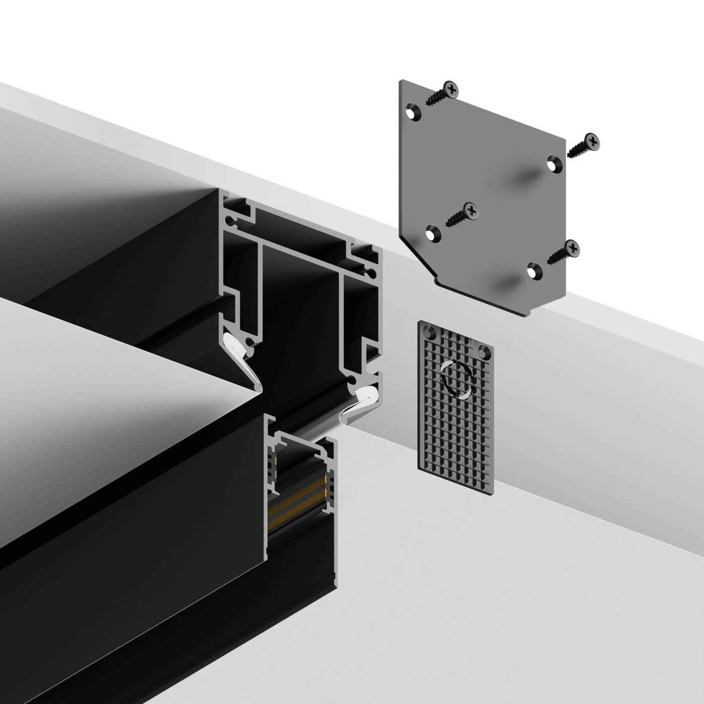 Шинопровод под натяжной потолок Hesby Lighting ElDeko HSBL_0072