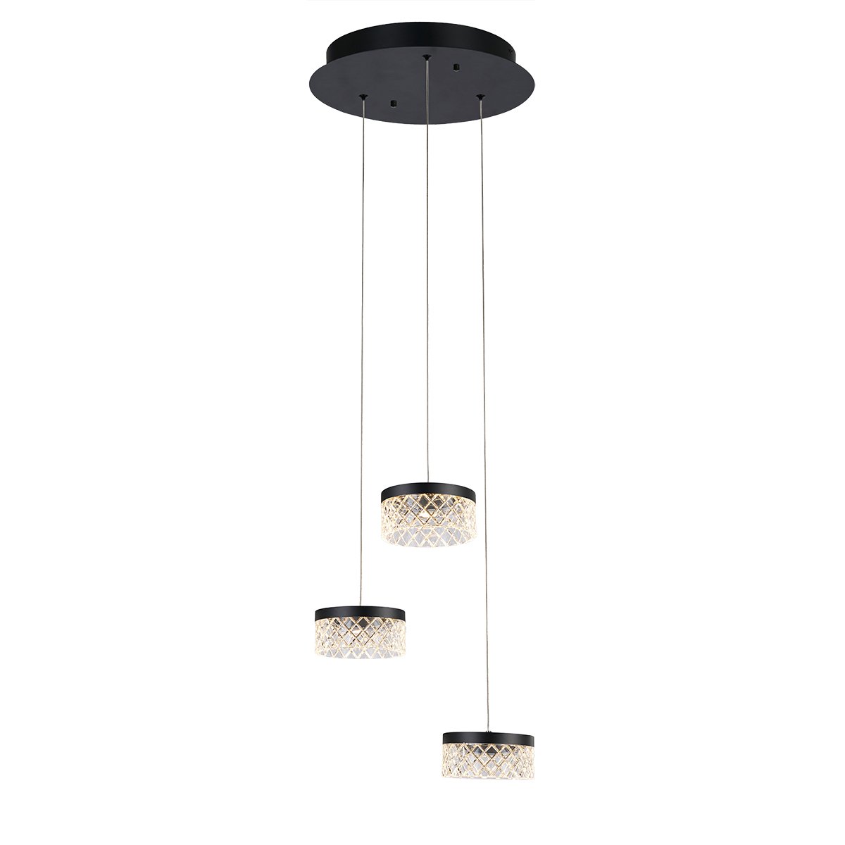 MD21020075-3A matt black Светильник подвесной Delight Collection Diamond cut MD21020075-3A matt black