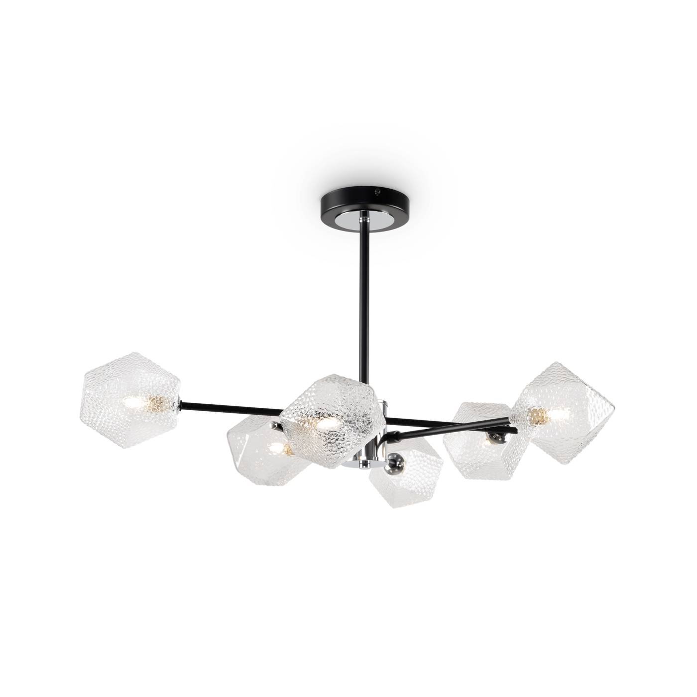 Люстра на штанге Флористический / Floristic Freya FR5328CL-06B