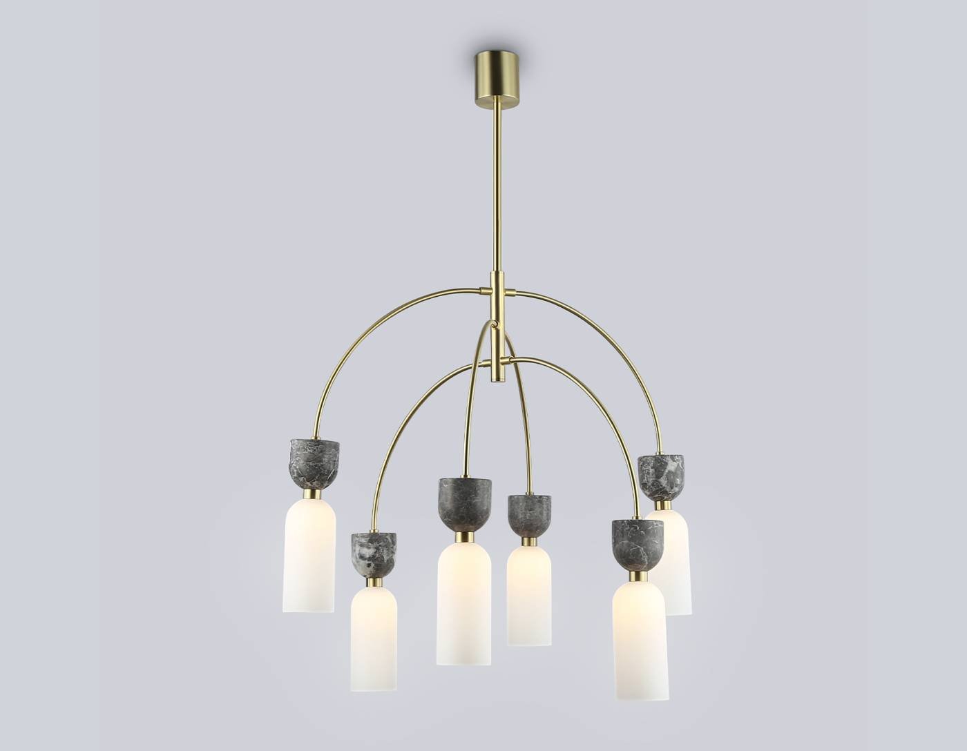 Люстра на штанге Ceramo Modern Ambrella LH53333