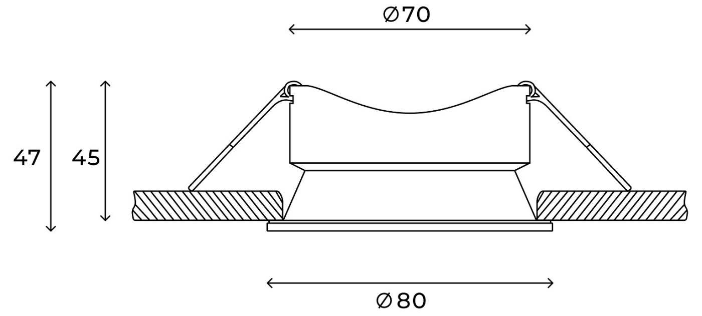HSBL_0227 Встраиваемый светильник Harstad Hesby Lighting HSBL_0227
