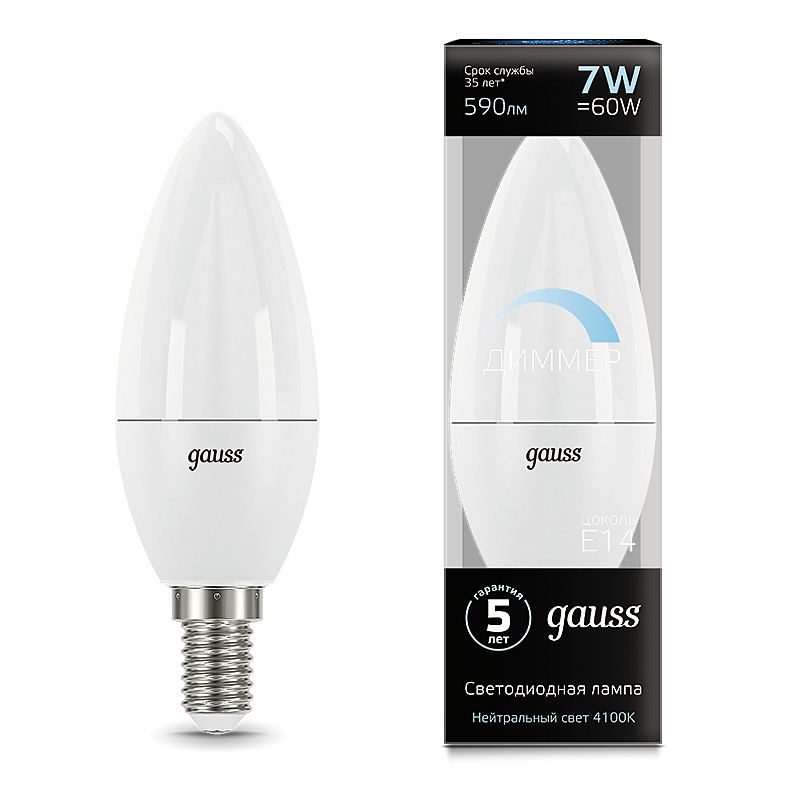 Светодиодная лампа Gauss 103101207