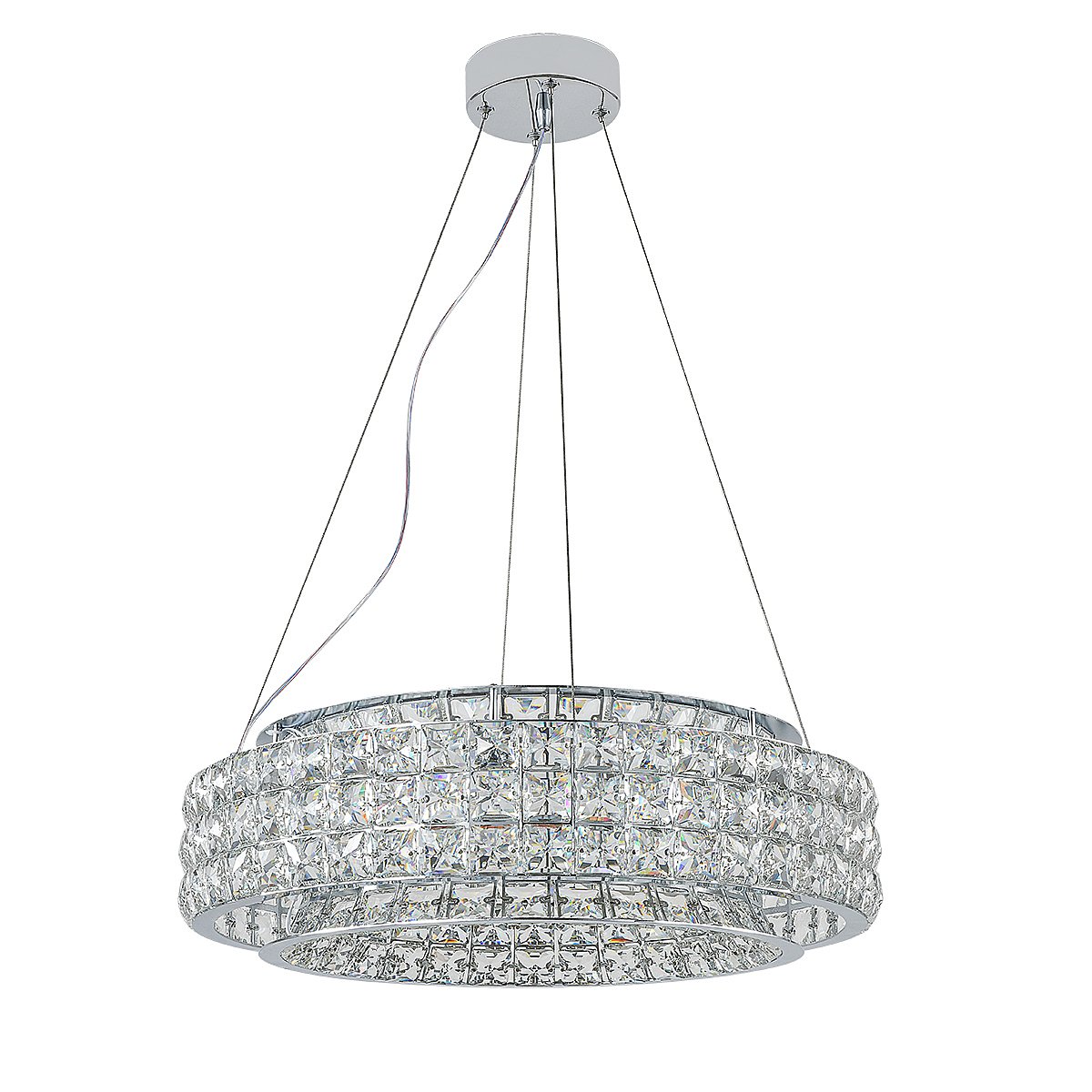Подвесная люстра Indigo Valore V000100L 12044/A/1P Chrome