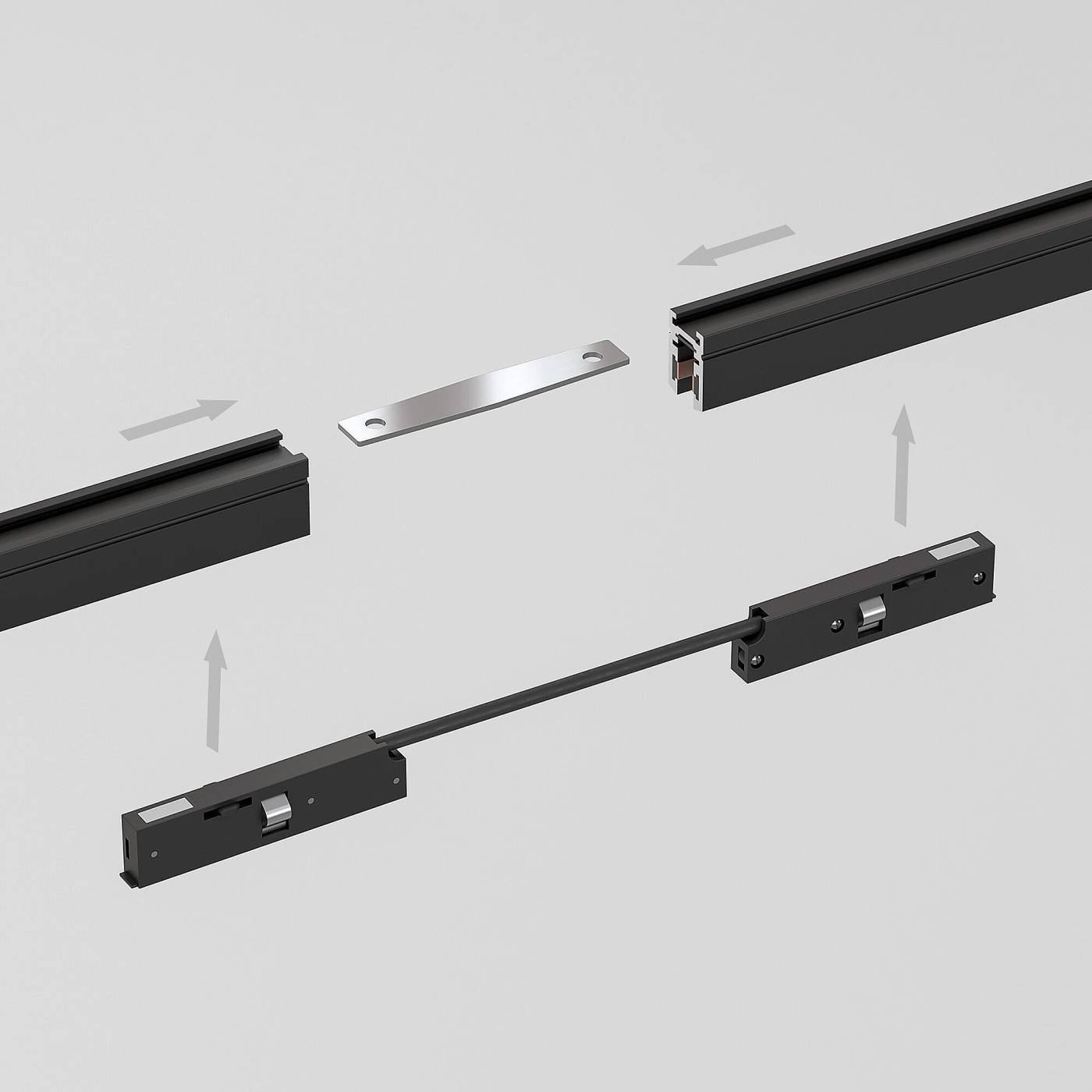 Mini Magnetic Соединительная планка для шинопровода (2 шт.) 85175/00 Коннектор для шинопровода Elektrostandard Mini Magnetic Mini Magnetic Соединительная планка для шинопровода (2 шт.) 85175/00