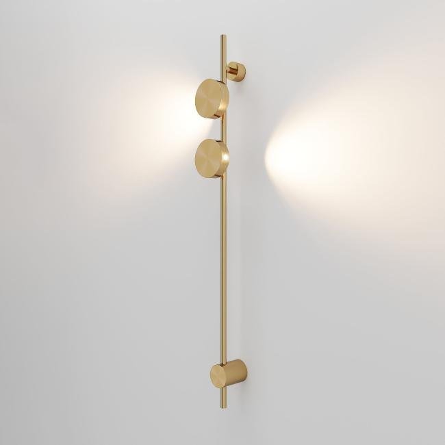 Настенный светильник Elektrostandard Illume Illume латунь (40154/LED) 3000K