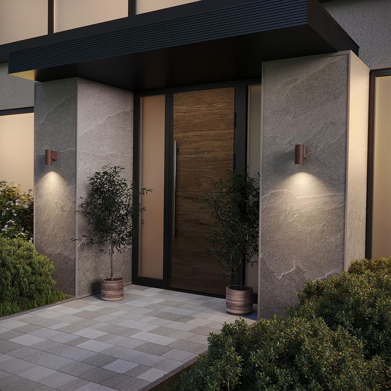 Уличный настенный светильник Novotech Landscape 370986