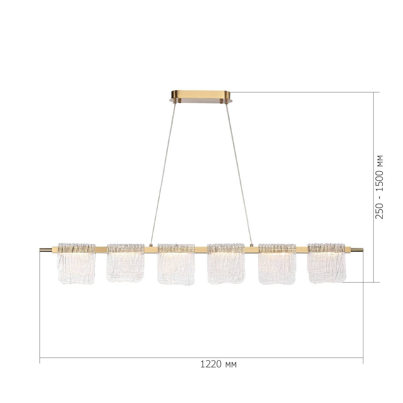 SL6021.203.36 Светильник подвесной ST Luce Voile SL6021.203.36