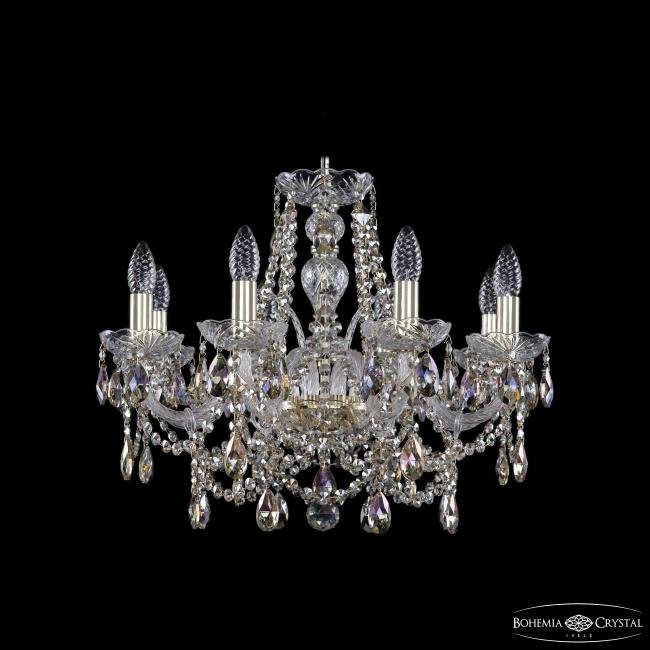 1411/8/195 G R801 Подвесная хрустальная люстра 1411 Bohemia 1411/8/195 G R801