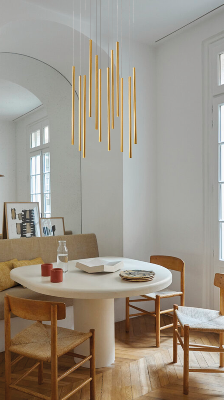 Подвесная люстра Milosh tendence Medelina 0853CL-26GD