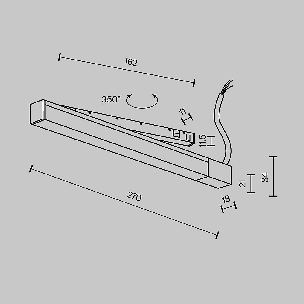 TRX239DR-100B Блок питания Maytoni Power Supply Exility X TRX239DR-100B