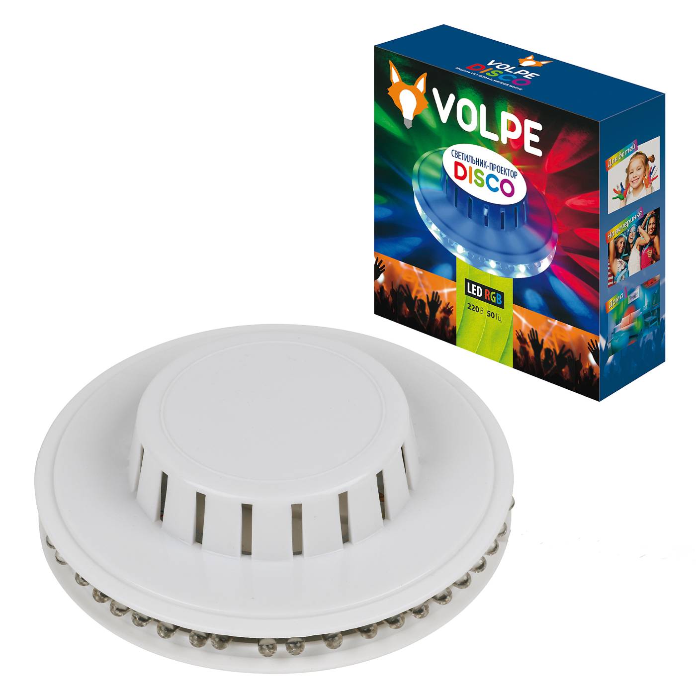 Светодиодный светильник-проектор ULI-Q304 2,5W/RGB WHITE Светодиодный светильник-проектор Volpe Uli-q304 Светодиодный светильник-проектор ULI-Q304 2,5W/RGB WHITE