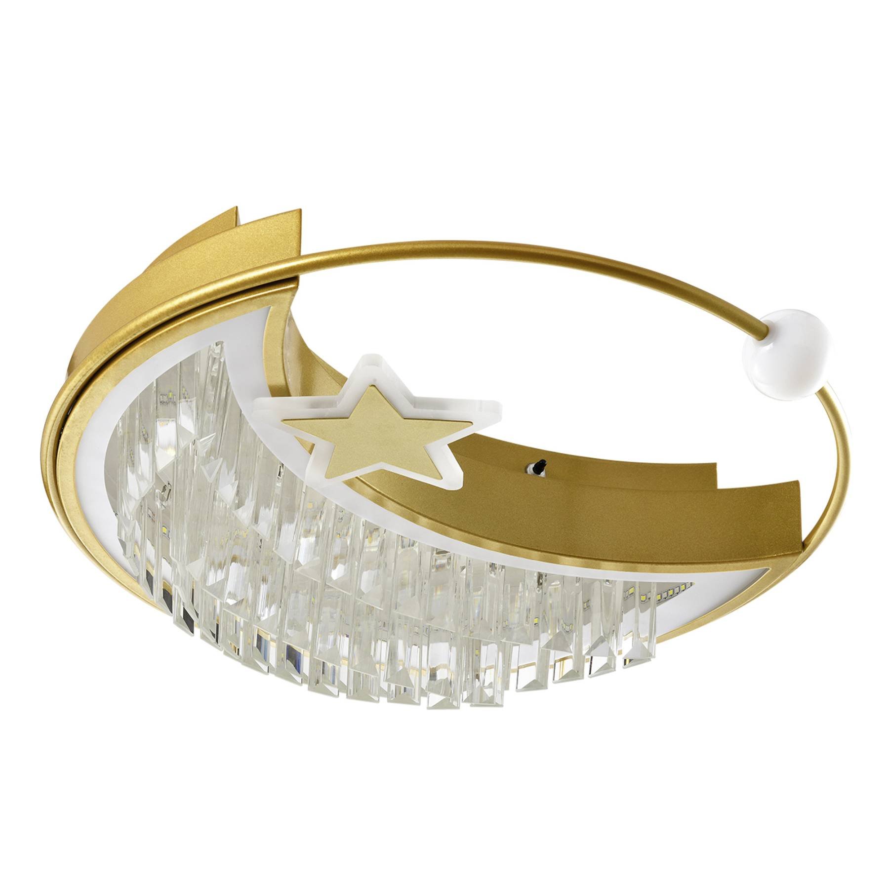 L8024-450 GD Потолочная люстра L LED4U L8024-450 GD