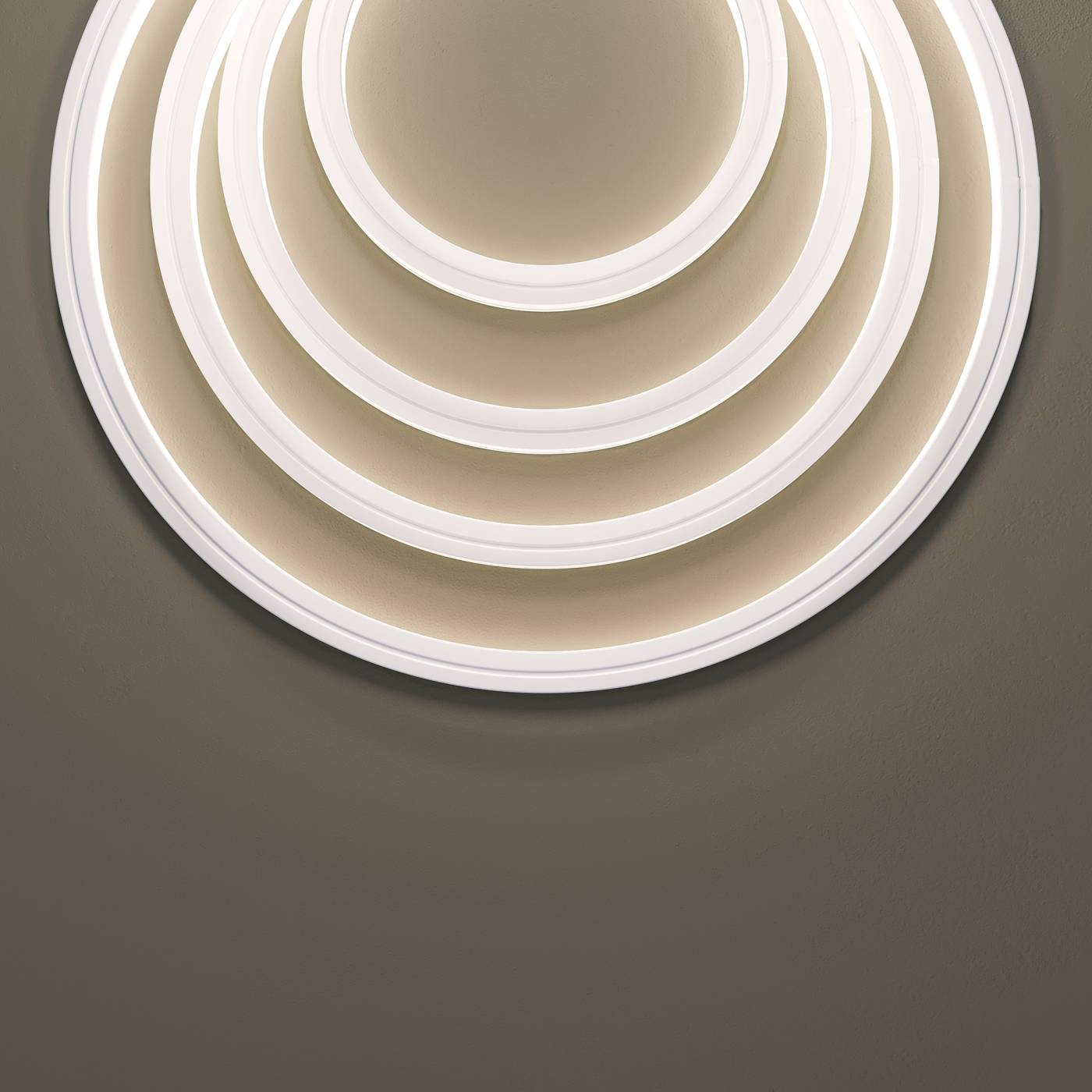 Гибкий неон 12x12 24В 12Вт/м 4000K IP67 5м Maytoni Изгиб вдоль оптической оси 432023