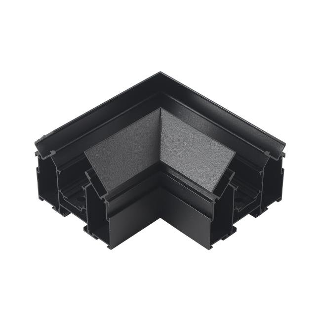 CLT 0.234 01 BL Угол соединительный для встраиваемого магнитного трека в натяжной ПВХ потолок Crystal Lux Space CLT 0.234 01 BL