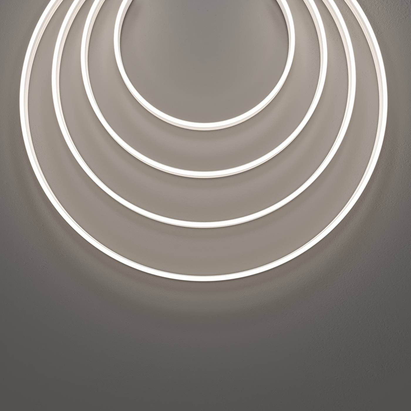 Гибкий неон 10x4 24В 9,6 Вт/м 4000K IP67 5м Maytoni Изгиб поперек оптической оси 432038