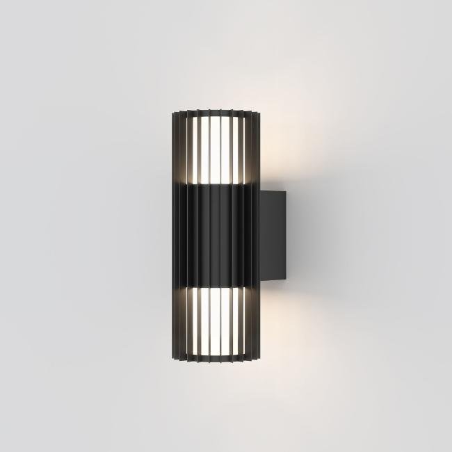 Уличный настенный светильник Elektrostandard Entero Entero (35189/W) черный