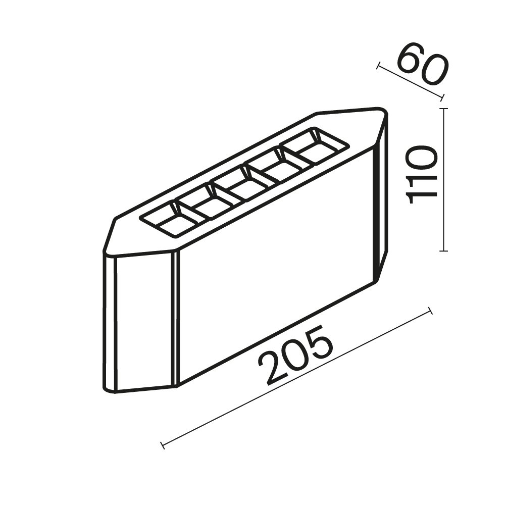 O412WL-L8GF3K Уличный настенный светильник Maytoni Pull O412WL-L8GF3K