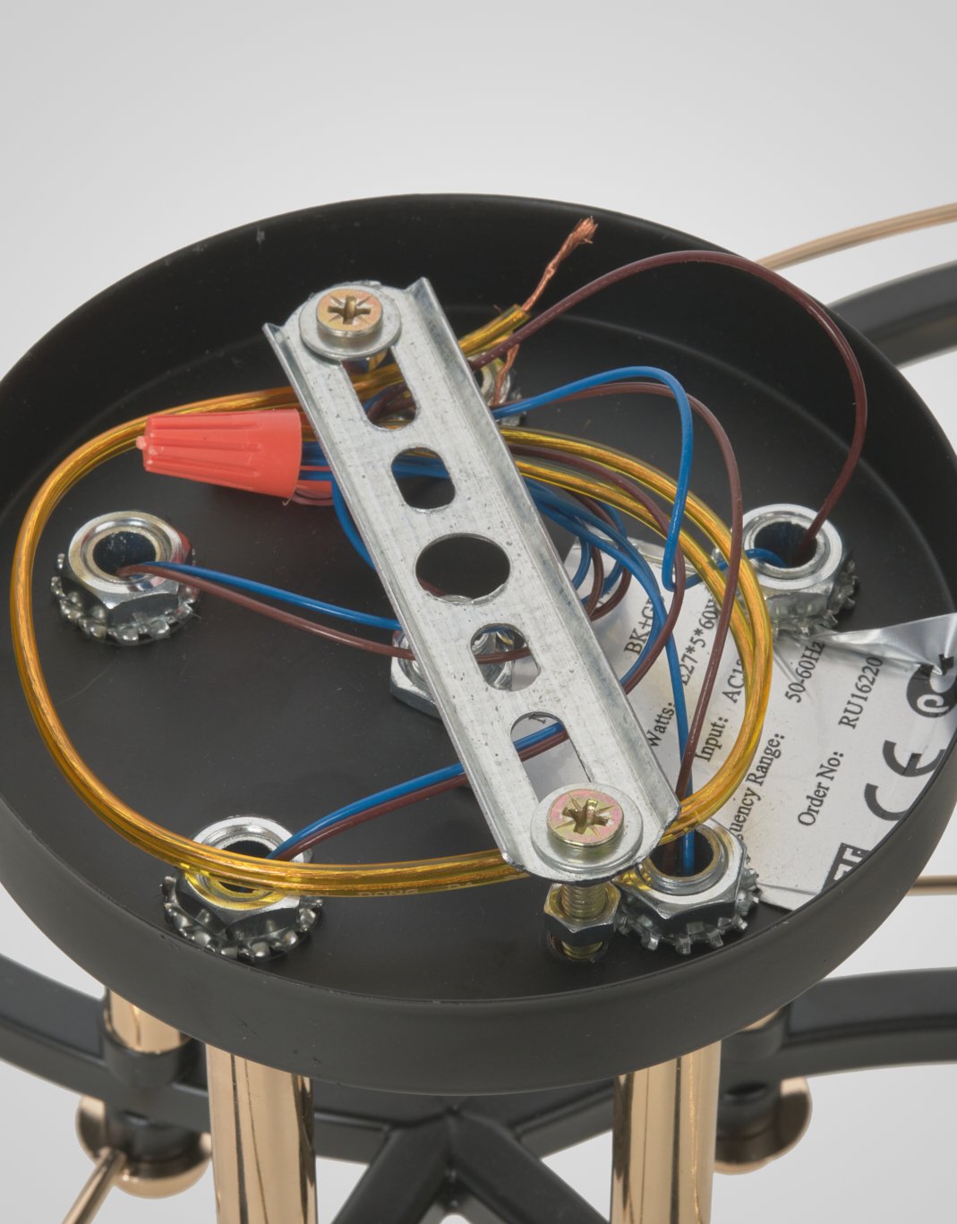 Потолочная люстра Мелодия Света Cube P5535-3 BK+GD 000029940